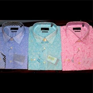 Three XL Quieti Button Downs